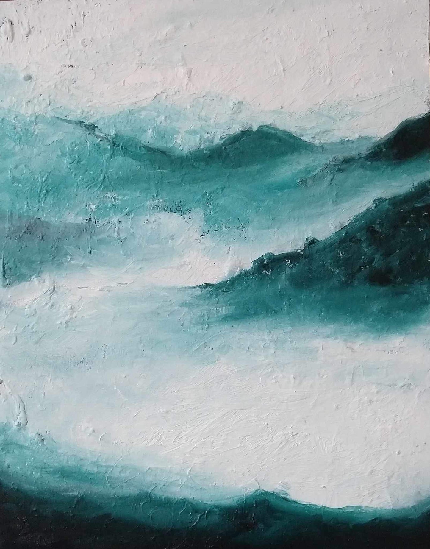 “Tranquility Series” Original Paintings (diptych)