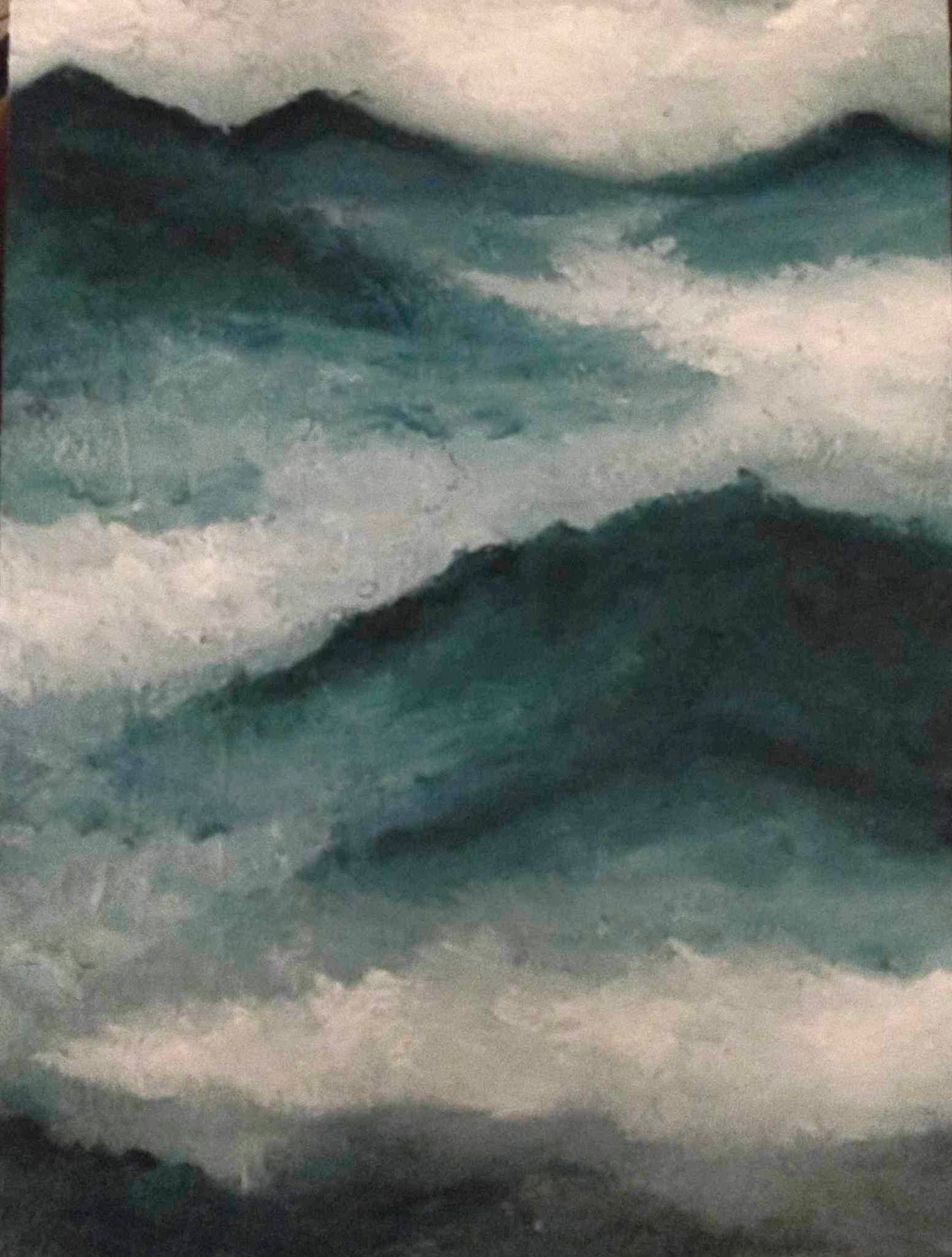 “Tranquility Series” Original Paintings (diptych)