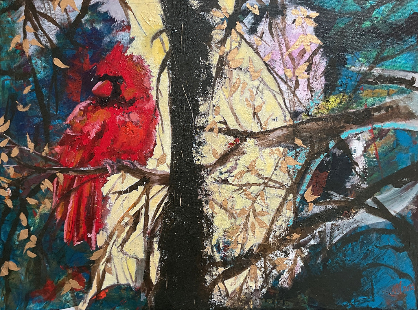 “Winter’s Kaleidoscope” original painting