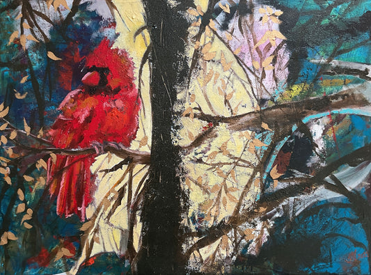 “Winter’s Kaleidoscope” original painting