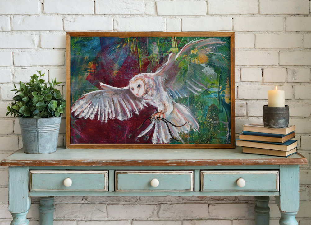 "Born in the Echoes" Original Painting