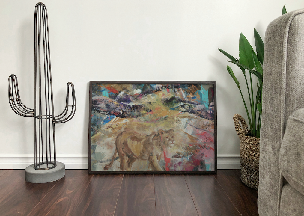 "African Paradox" Original Painting