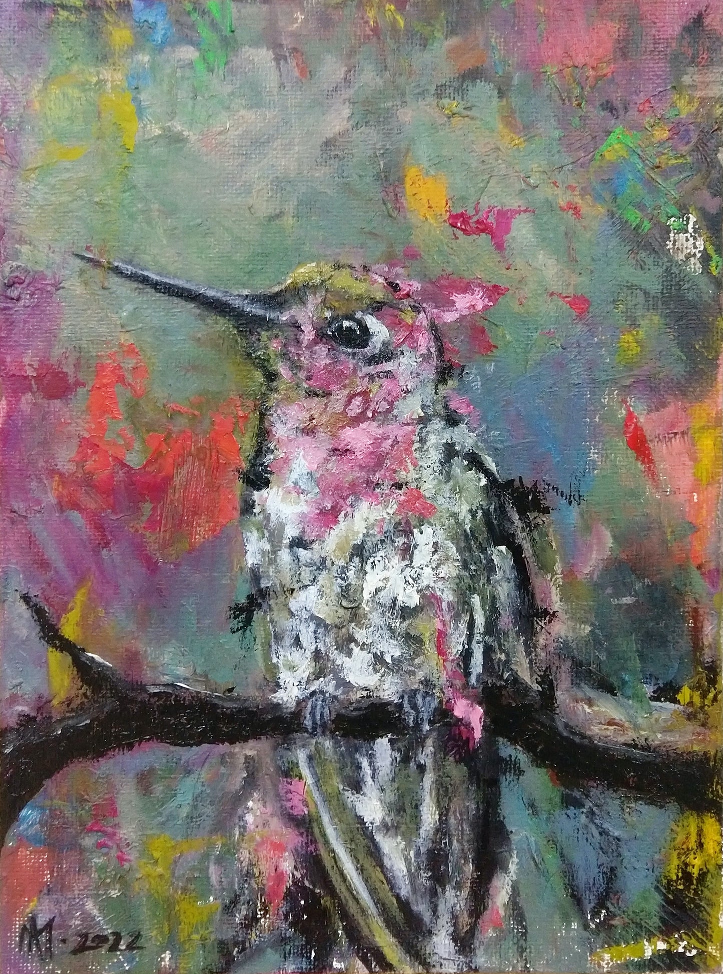 “Nature’s Brilliance l” original painting