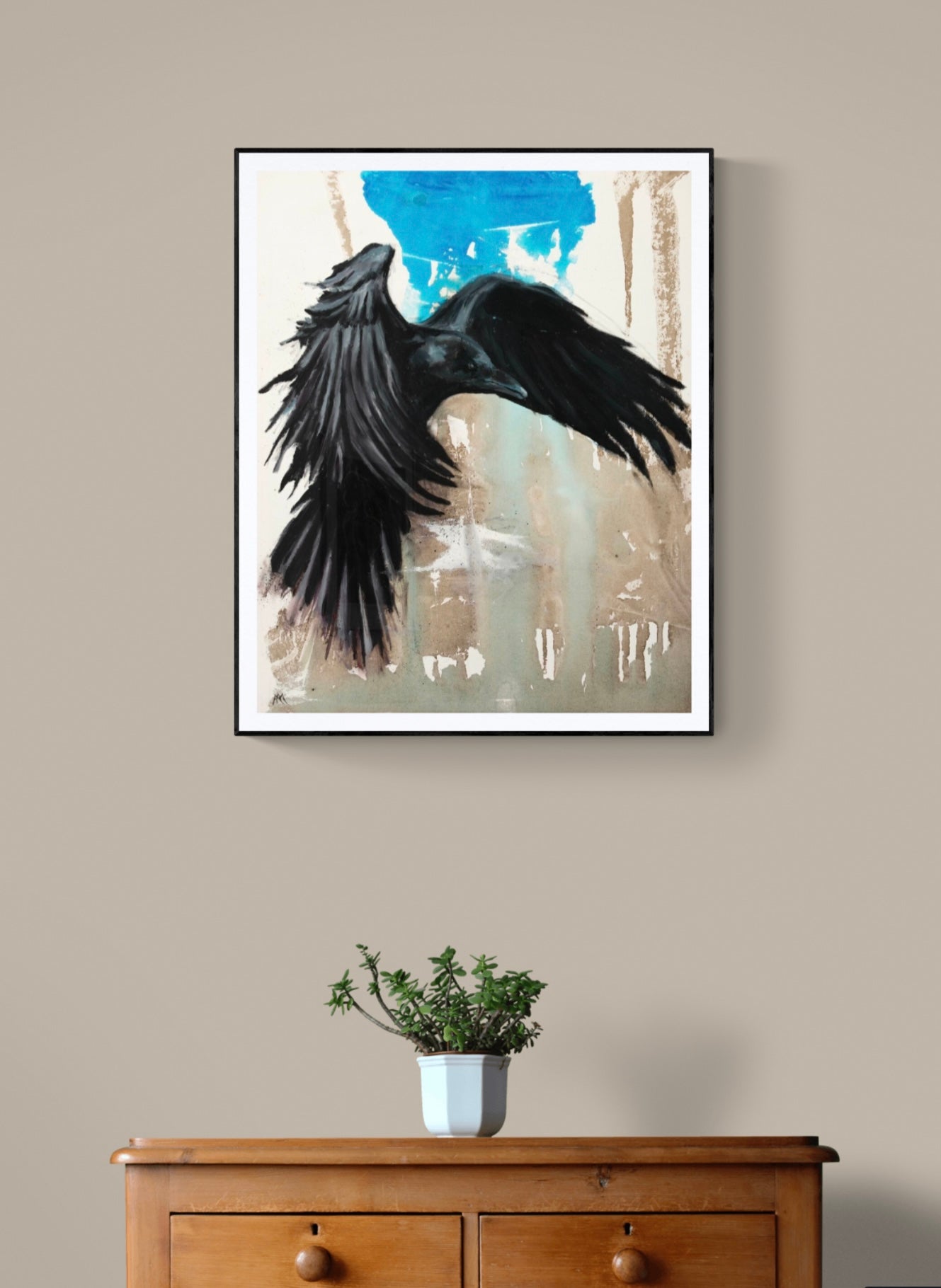 “Soliloquy in Blue” Original Painting