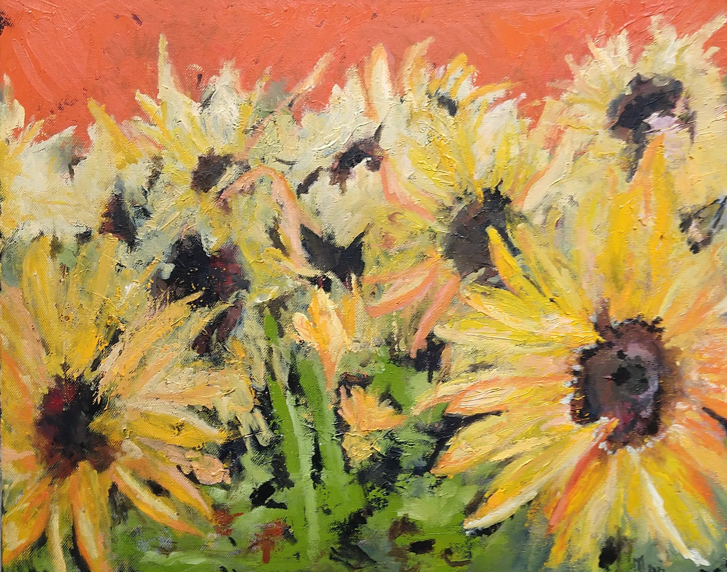 “Over (T)here…” Original Painting