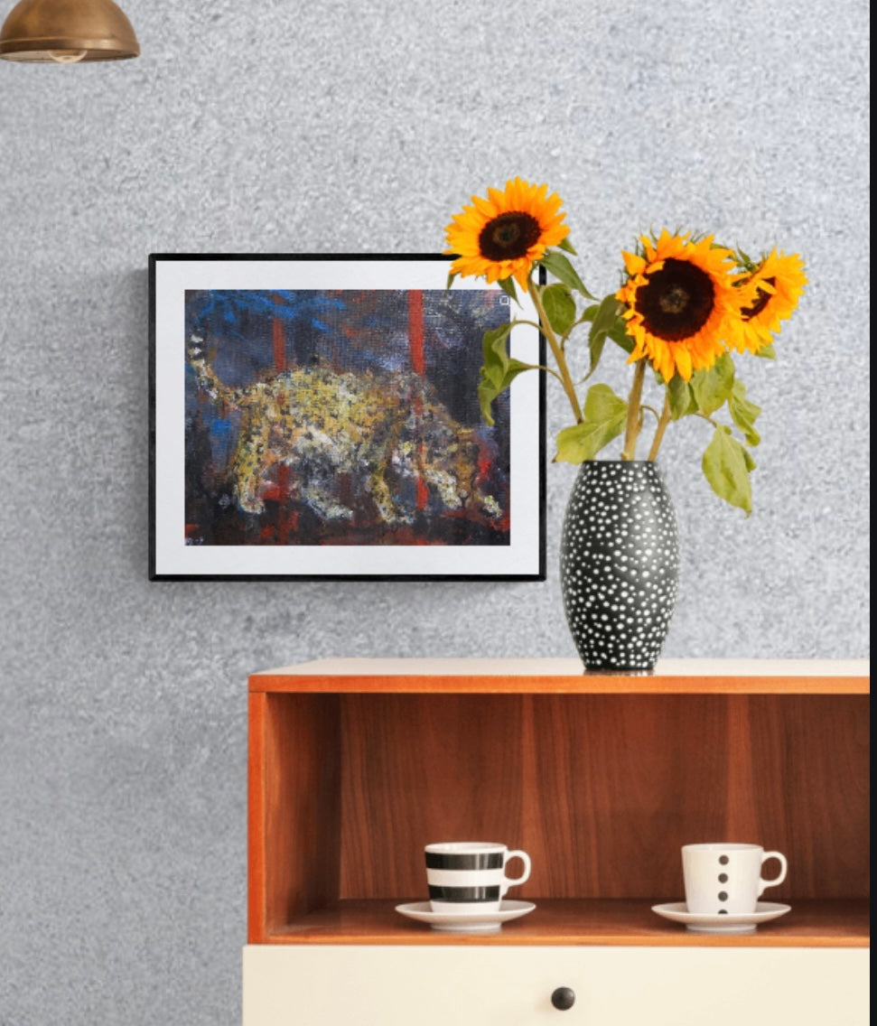 “The Dichotomy of Right & Left” original painting