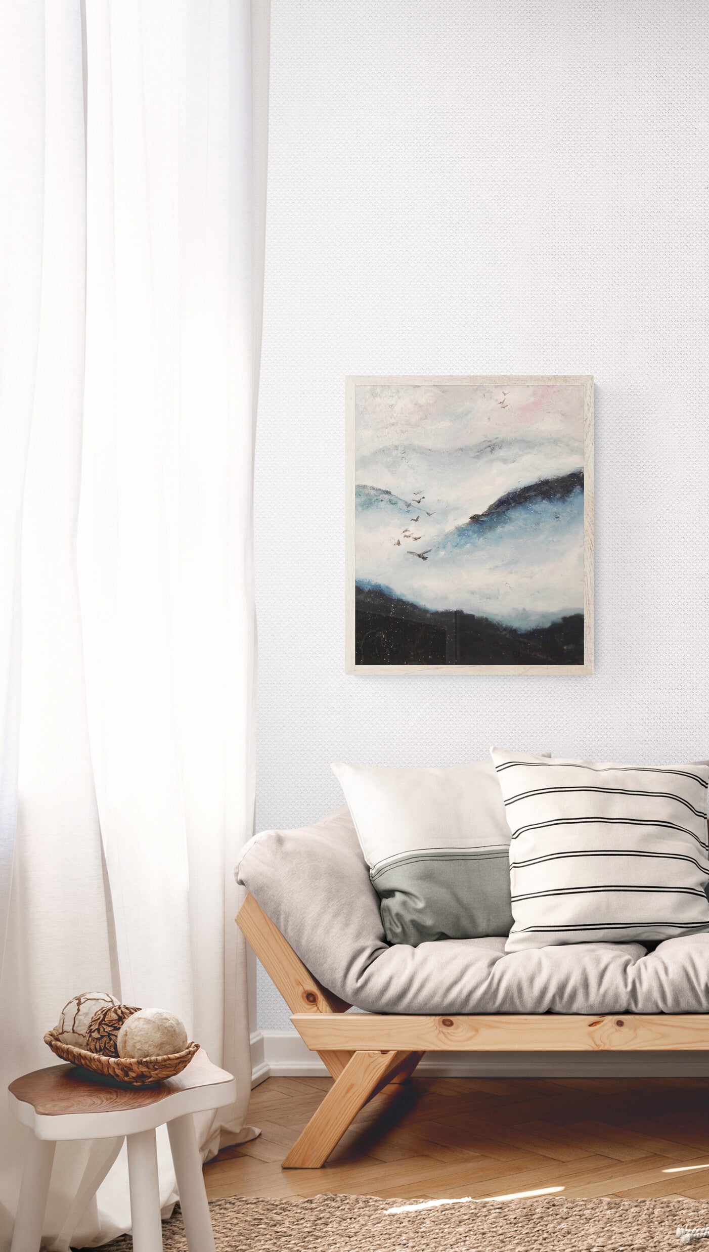 "Ascension Through the Morning Mist" Original Painting