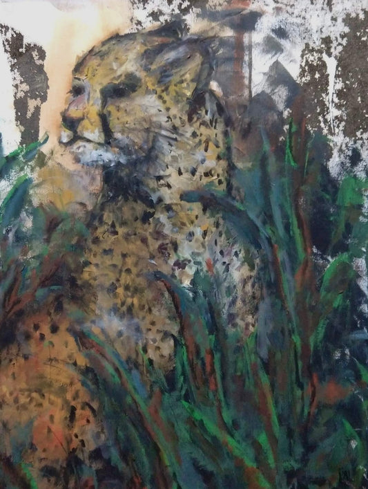 “Cheetah Study” Original Painting